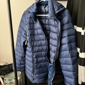 St. John's Bay Dark Blue Puffer Jacket size XL